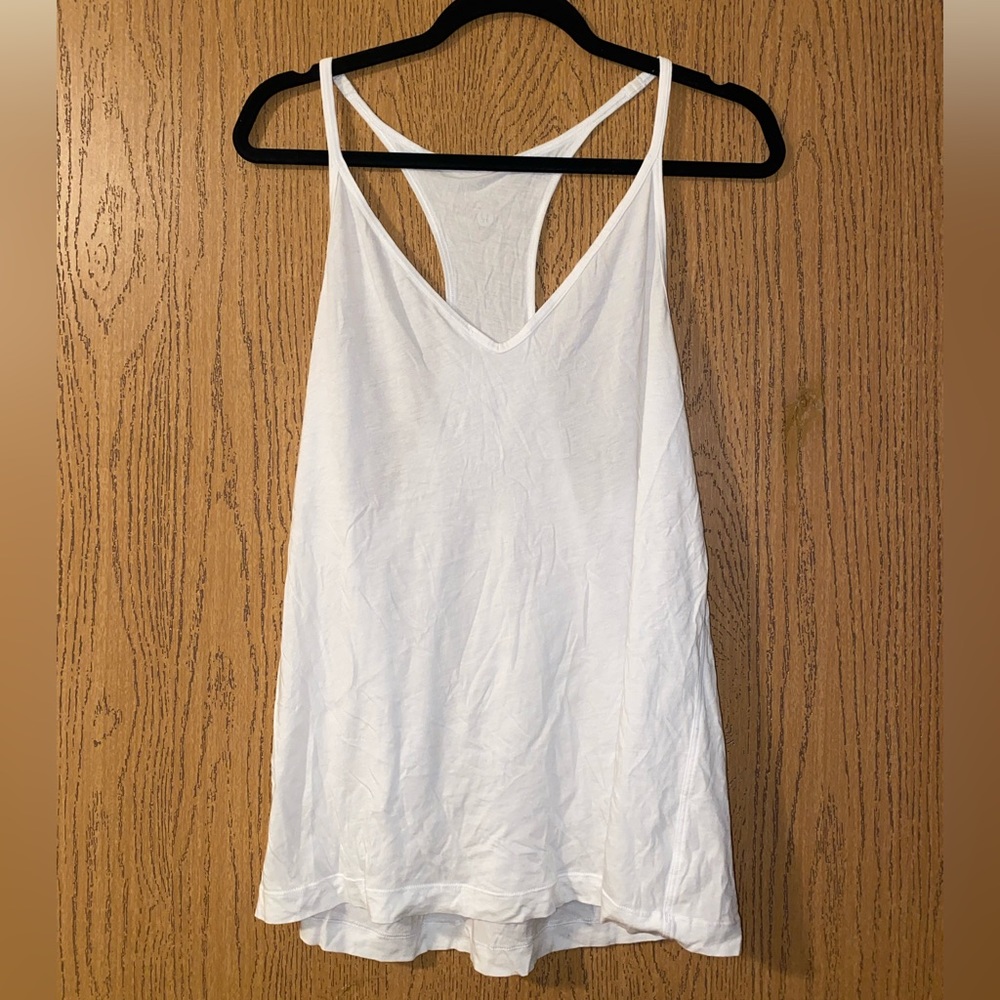 Lululemon white tank top